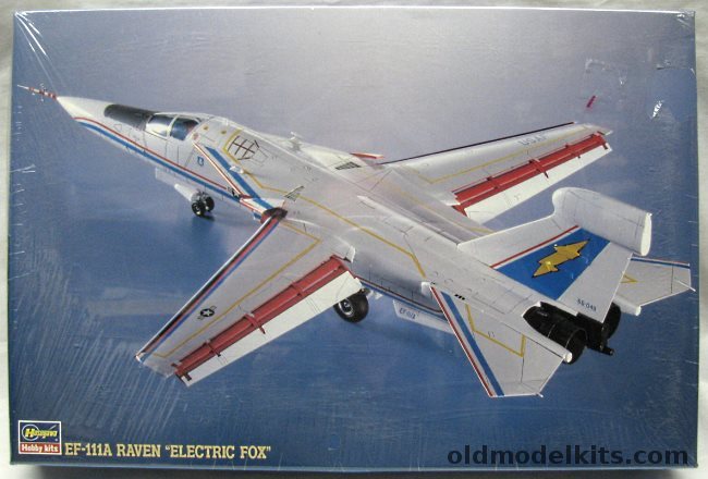 Hasegawa 1/72 EF-111A Raven Electric Fox, SP93 plastic model kit